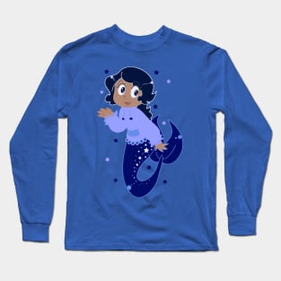 Star Mermaid Long Sleeve T-Shirt